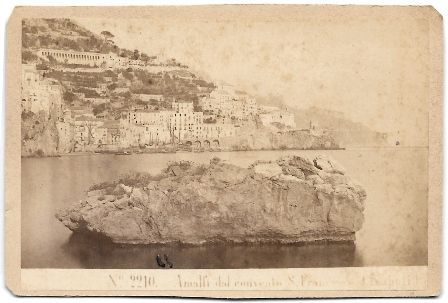 FOTO AMALFI DEL CONVENTO SAN FRANCISCO NAPOLES FOTO G. SOMMER