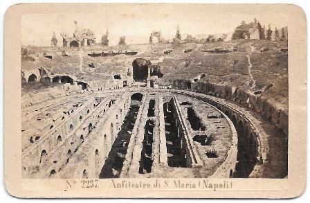 FOTO ANFITEATRO DI SANTA MARIA NAPOLES FOTO G. SOMMER