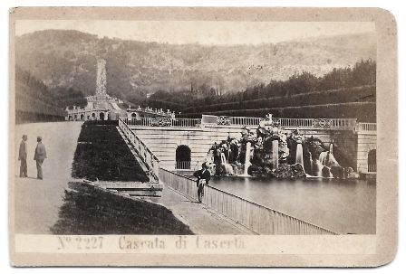 FOTO CASCATA DI CASERTA NAPOLES FOTO G. SOMMER