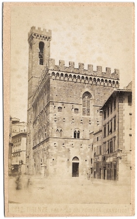 FOTO PALACIO DEL PODESTA, FLORENCIA