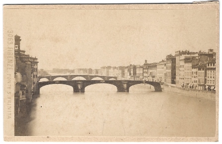 FOTO PONTE S. TRINITA, FLORENCIA