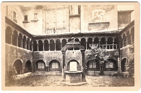 FOTO CHIOSTRO DI S. STEFANO, BOLOGNA FOTOGRAFIA DELL EMILIA