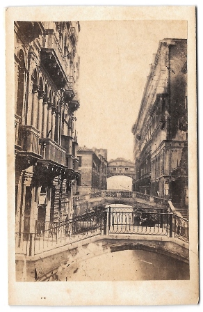 FOTO PUENTE DE LOS SUSPIROS, VENEZIA. FOTO C. COEN - E FIGLIO
