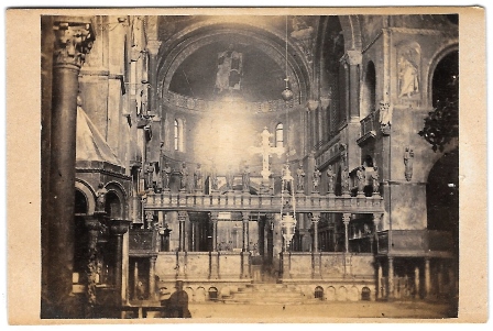 FOTO CAPILLA MAYOR DE LA BASILICA DE SAN MARCO, VENECIA