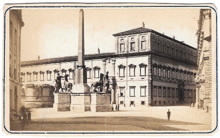 FOTO ROMA: PIAZZA DEL QUIRINALE Y FUENTE DE MONTE CAVALLO
