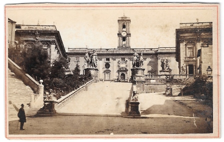 FOTO ROMA: PLAZA DE CAMPIDOGLIO Y PALACIO