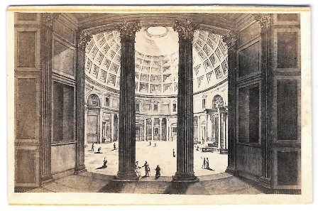 FOTO ROMA: INTERIOR DEL PANTEON