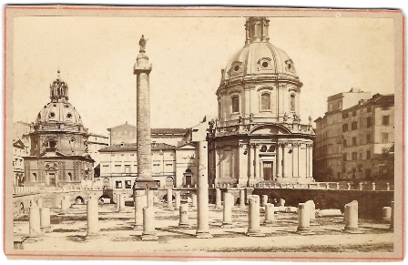 FOTO ROMA: TRAJANO 1865 - 1870