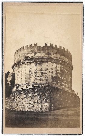 FOTO ROMA: TUMBA DI CECILIA METELLA