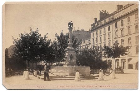 FOTO GENOVA FONTAINE DES IV SAISONS A GENEVE