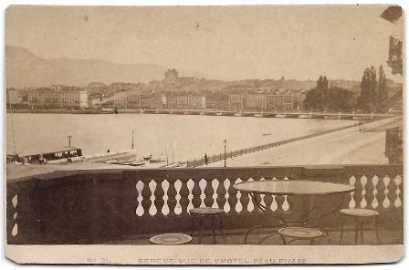 FOTO GENOVA VUE DE L'HOTEL BEAU RIVAGE