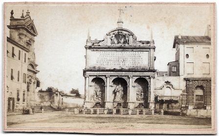FOTO GENOVA FONTANA DELL' ACQUA FELICE