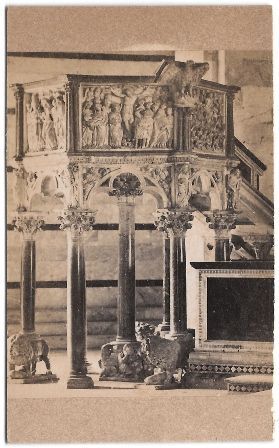 FOTOGRAFIA GIOVANNI PISANO, PULPITO DEL DUOMO DI PISA
