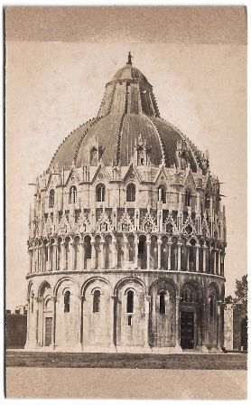 FOTOGRAFIA BAPTISTERIO DE PISA