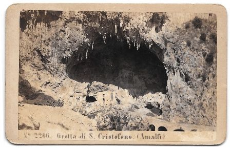 FOTO GROTTA DI S. CRISTOFANO (AMALFI) ITALIA
