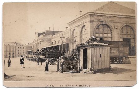FOTO ESTACION DE GINEBRA SUIZA