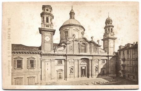 FOTO CHIESA DI S. ALESSANDRO MILAN - FOTO GIACOMO BROGIT