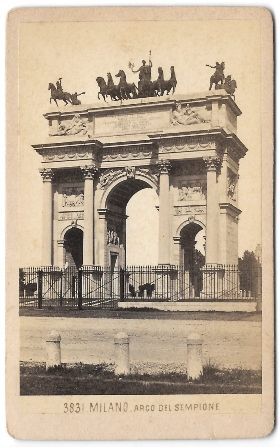 FOTO ARCO DEL SAMPIONE MILAN - FOTO GIACOMO BROGI