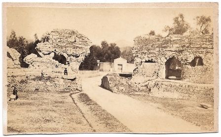 FOTO RUINE A CIMIEZ - NIZA (FRANCIA)