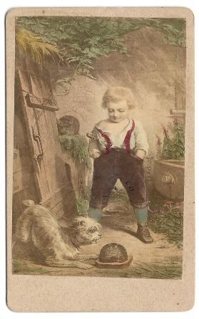 FOTO LAMINA COLOREADA. EXPECTATION - VERLAG VON S.P. CHRISTMANN BERLIN