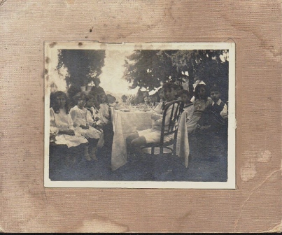 FOTOGRAFIA CELEBRACION DE PRIMERA COMUNION EN JEREZ SOBRE 1900
