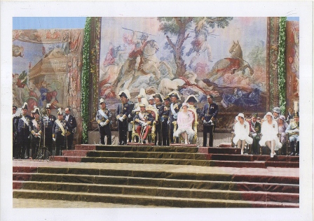 LAMINA FOTO REPRODUCCION ARCHIVO ABC EXPOSICION IBEROAMERICANA SEVILLA 1912