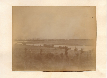 FOTOGRAFIA VISTA DEL CAMPO DE GIBRALTAR SIN IDENTIFICAR SOBRE 1900