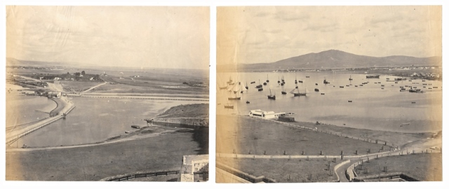 DOS FOTOGRAFIAS DE PAISAJES SIN IDENTIFICAR