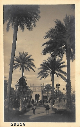 FOTOGRAFIA SEVILLA PLAZA DE ESPAÑA POSITIVOS DE LAS POSTALES AÑOS 30 DE L. ROISIN