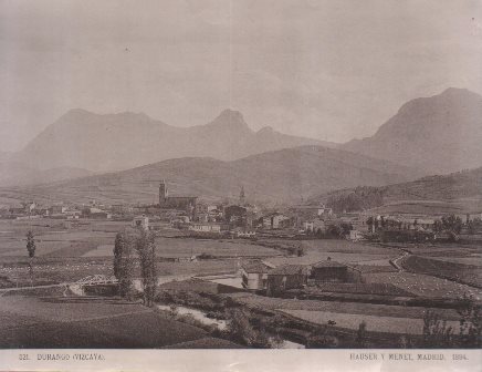 FOTOTIPIA EN PAPEL Nº 521 DURANGO (VIZCAYA) ESPAÑA - HAUSER Y MENET 1894