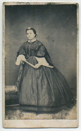 FOTOGRAFIA SEÑORA FAMILIA DEL DUQUE DE MONTPENSIER - SOBRE 1870