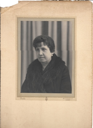 FOTOGRAFIA SEÑORA - FOTO REVILLA - SAN FRANCISCO (CADIZ) SOBRE 1930