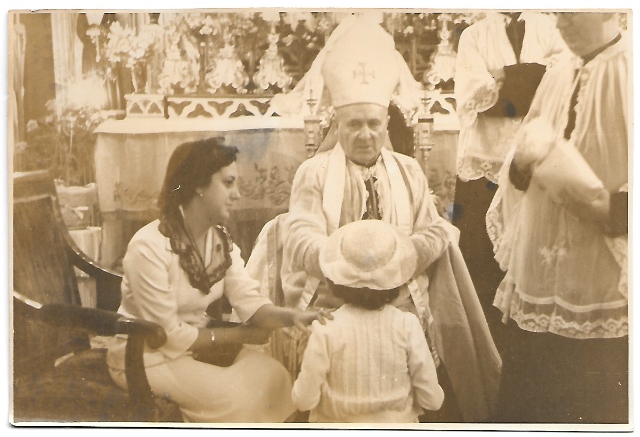 FOTOGRAFIA OBISPO TOMAS GUTIERREZ 25-5-1954 (CADIZ) FOTO MOVELLAN