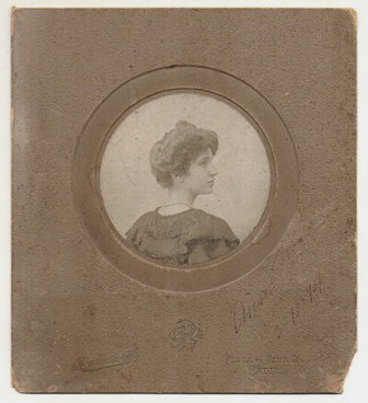 FOTO RETRATO DE MUJER FOTO REYMUNDO CADIZ 8-10-1904