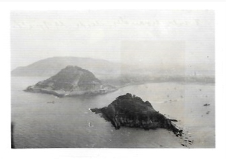 FOTO SAN SEBASTIAN DESDE EL AIRE AÑO 1928