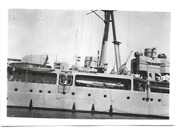 FOTO CRUCERO MIGUEL DE CERVANTES SOBRE 1939