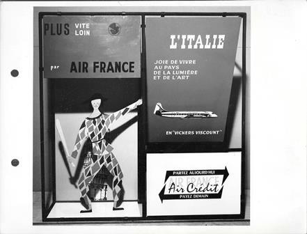 FOTOGRAFIA PUBLICIDAD AIR FRANCE L'ITALIE. AGENCE PHOTO A.B.C. PARIS