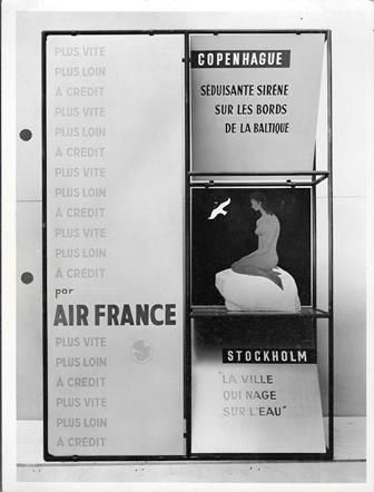 FOTO PUBLICIDAD COPENHAGUE - STOCKHOLM PAR AIR FRANCE. AGENCE PHOTO A.B.C.PARIS