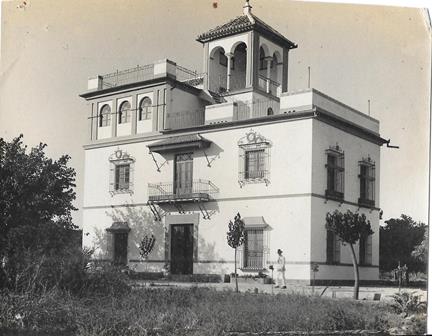 FOTOGRAFIA DE SEVILLA UNO DE LOS EDIFICIOS DE LA EXPOSICION DE 1929