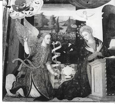FOTO ANUNCIACION: CONVENTO DE SANTA CLARA DE PALMA DE MALLORCA AÑO 1590. FOTO JERONIMO TOUS