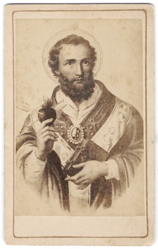 FOTOGRAFIA RETRATO DE SAN AGUSTIN