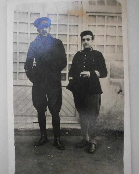 FOTOS ANTIGUAS. FOTOGRAFIA ANTIGUA MILITAR 22-1-1923 EN MELILLA   ALBUMINA-86