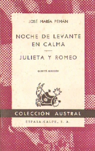 NOCHES DE LEVANTE EN CALMA /  ROMEO Y JULIETA
