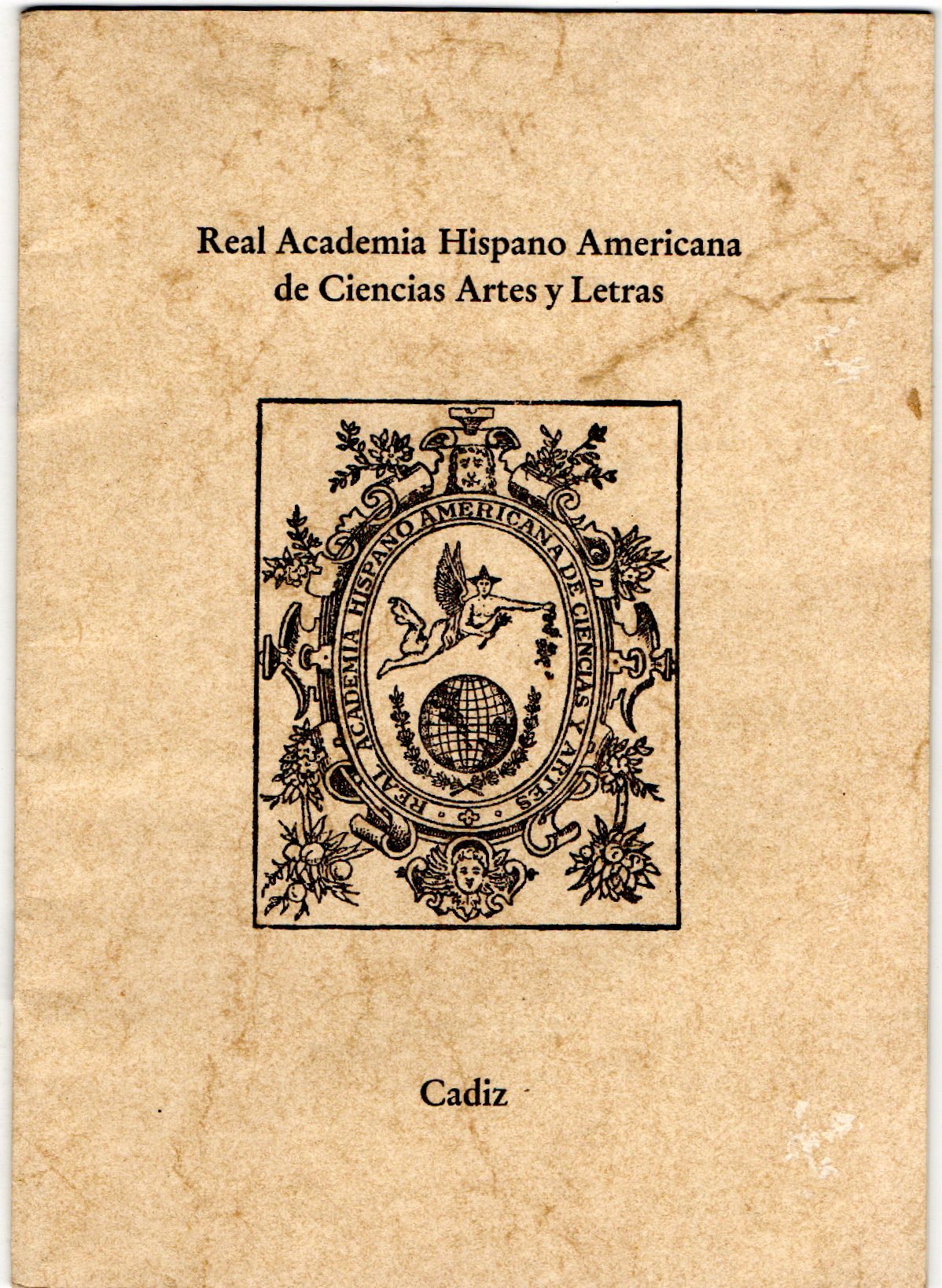 REAL ACADEMIA HISPANO AMERICANA DE CIENCIAS ARTES Y LETRAS