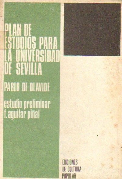 PLAN DE ESTUDIOS PARA LA UNIVERSIDAD DE SEVILLA