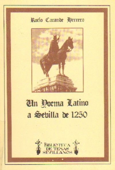UN POEMA LATINO A SEVILLA DE 1.250
