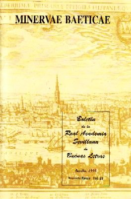 BOLETIN DE LA REAL ACADEMIA SEVILLANA DE BUENAS LETRAS VOL.23 (MIRAR LEYENDA)
