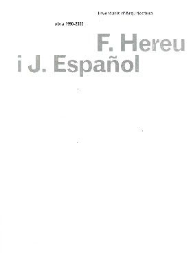 F. HEREU I J. ESPAÑOL