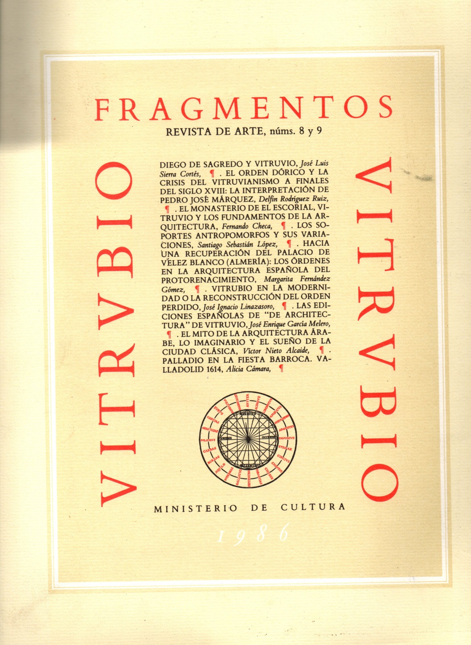 FRAGMENTOS. REVISTA DE ARTE Nº 8 Y 9.