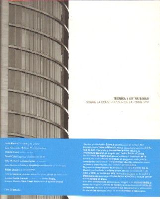 TECNICAS Y ESTRATEGIAS SOBRE LA CONSTRUCCION DE LA TORRE SYV